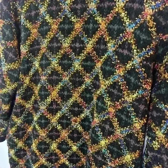 Vintage Rochelle California Knitwear Cardigan Sweater Womens Large Grandmacore - Picture 7 of 9